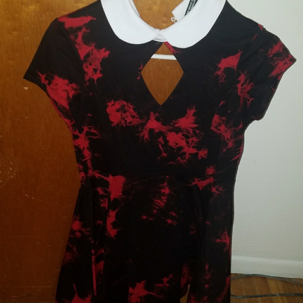 Killstar Dye Fast Red Kindred Dress